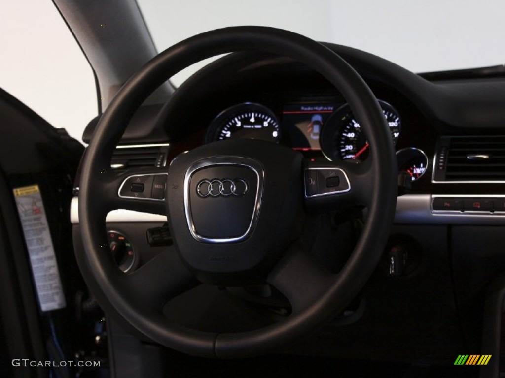 2010 Audi A8 L 4.2 quattro Steering Wheel Photos