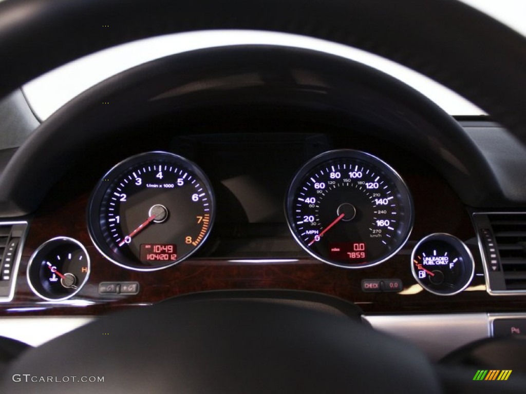 2010 Audi A8 L 4.2 quattro Gauges Photo #59186147