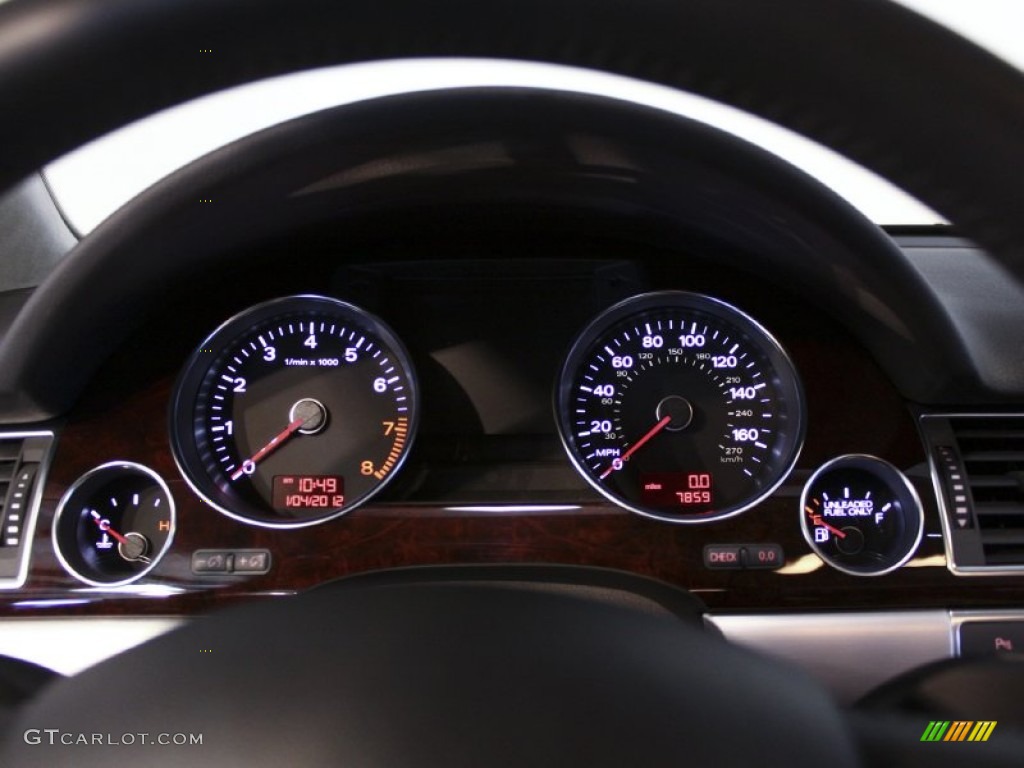 2010 Audi A8 L 4.2 quattro Gauges Photos