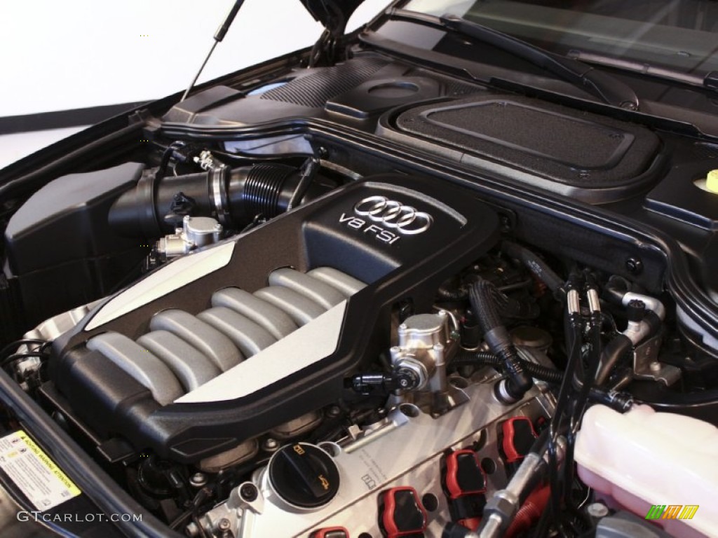 2010 Audi A8 L 4.2 quattro 4.2 Liter FSI DOHC 32-Valve VVT V8 Engine Photo #59186288