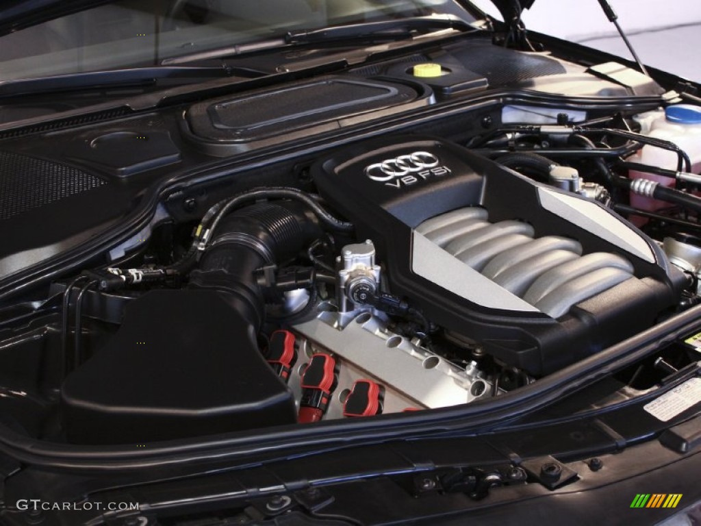 2010 Audi A8 L 4.2 quattro 4.2 Liter FSI DOHC 32-Valve VVT V8 Engine Photo #59186294