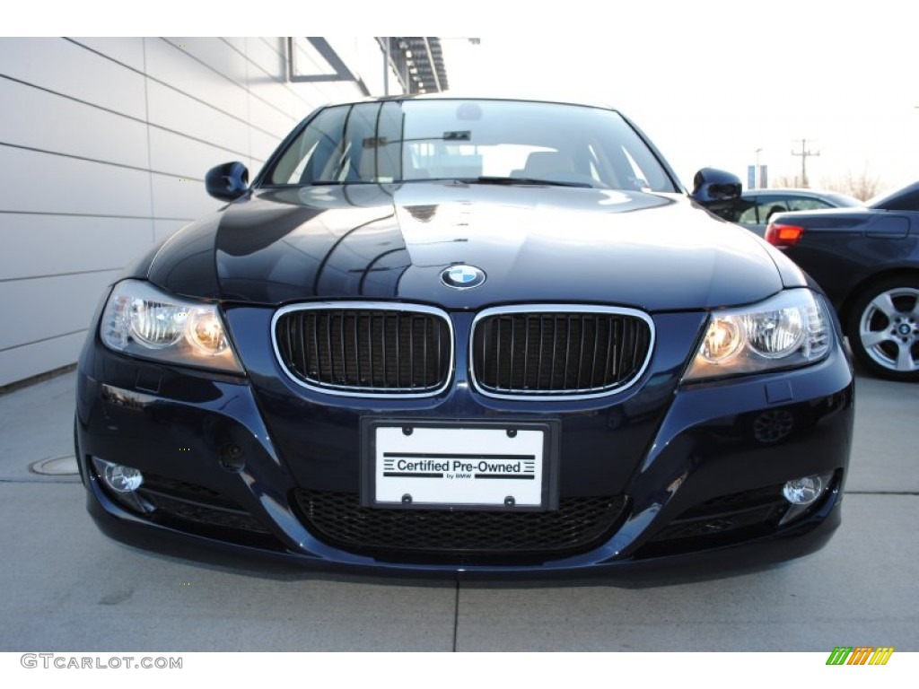 2010 3 Series 328i xDrive Sedan - Monaco Blue Metallic / Beige photo #2