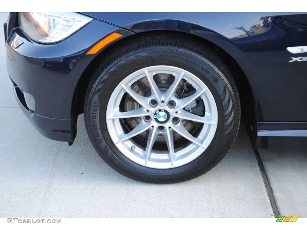 2010 3 Series 328i xDrive Sedan - Monaco Blue Metallic / Beige photo #8