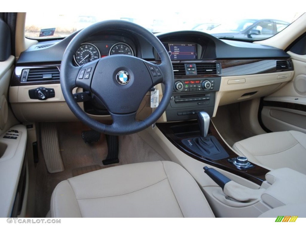2010 3 Series 328i xDrive Sedan - Monaco Blue Metallic / Beige photo #17