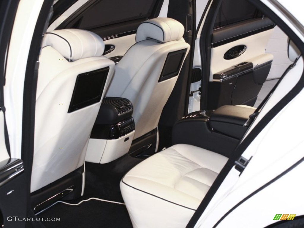 Aspen White Interior 2008 Maybach 57 S Photo #59186774