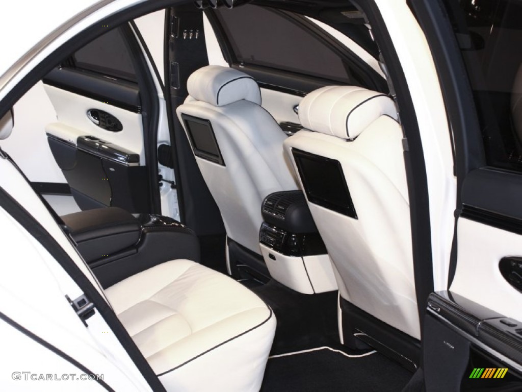 Aspen White Interior 2008 Maybach 57 S Photo #59186804