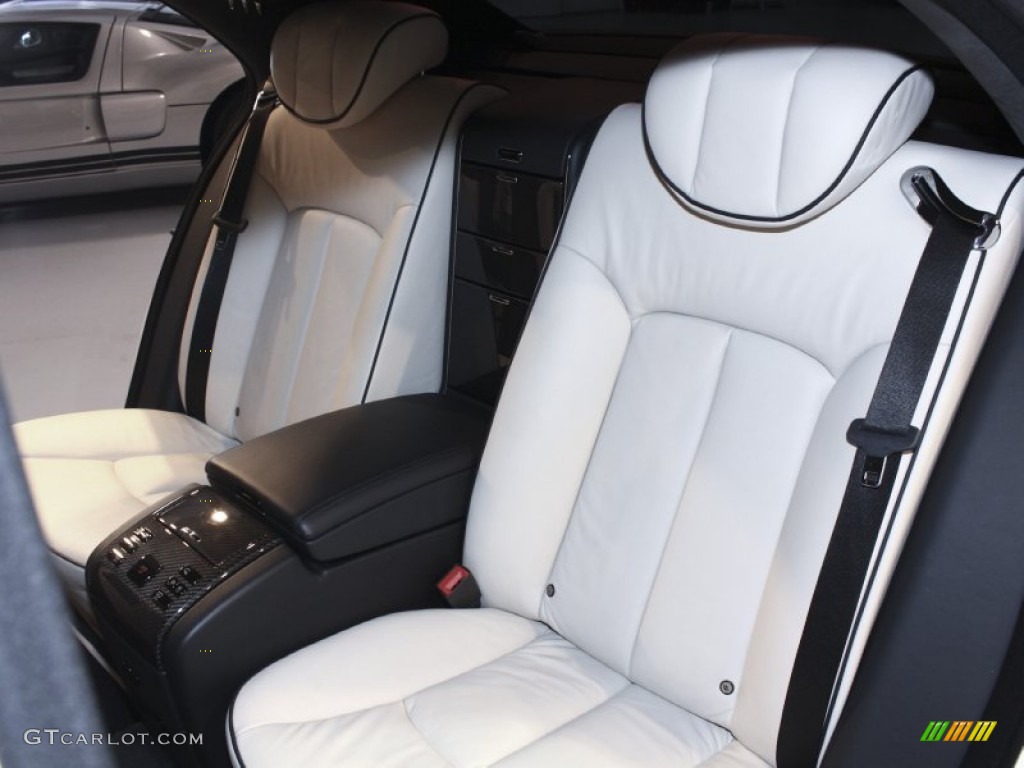 Aspen White Interior 2008 Maybach 57 S Photo #59186822
