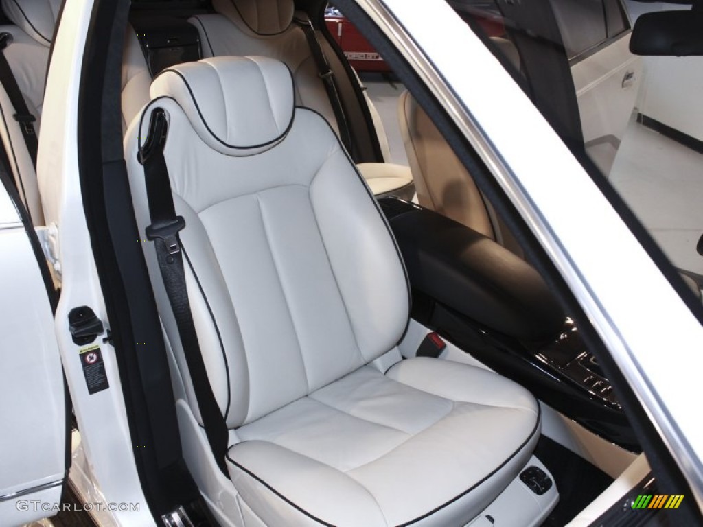 Aspen White Interior 2008 Maybach 57 S Photo #59186873