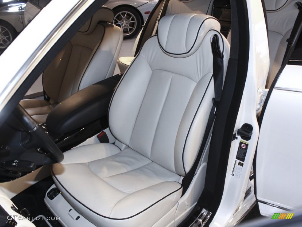 Aspen White Interior 2008 Maybach 57 S Photo #59186882