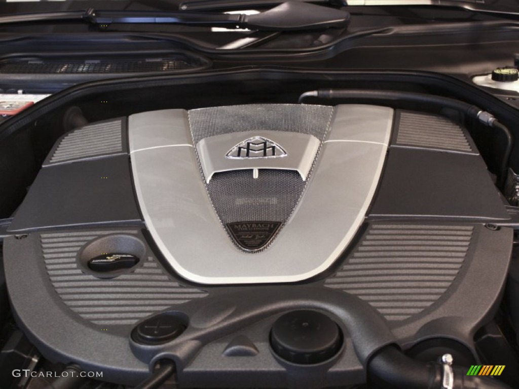 2008 Maybach 57 S 6.0 Liter Twin-Turbocharged SOHC 36-Valve VVT V12 Engine Photo #59187293