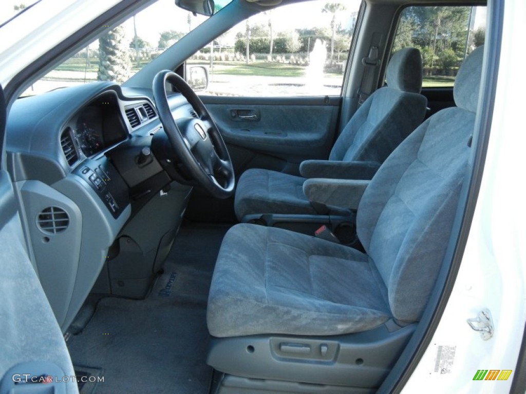 Quartz Gray Interior 2002 Honda Odyssey EX Photo #59188196