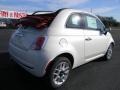 2012 Bianco Perla (Pearl White) Fiat 500 c cabrio Pop  photo #3