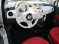 2012 Bianco Perla (Pearl White) Fiat 500 c cabrio Pop  photo #6
