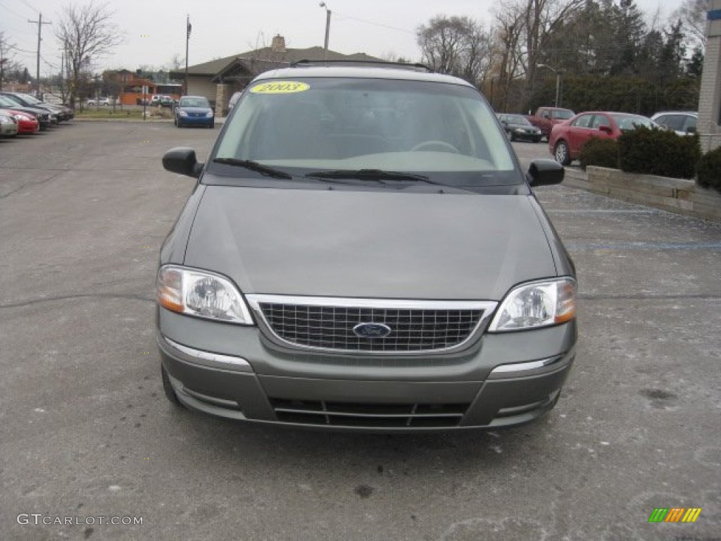 2002 Windstar SE - Spruce Green Metallic / Medium Parchment Beige photo #12