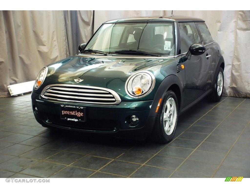 British Racing Green Metallic Mini Cooper