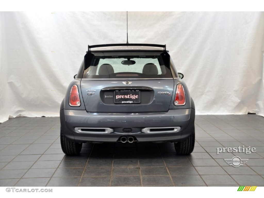 2006 Cooper John Copper Works GP - GP Thunder Blue Metallic / Grey/Panther Black photo #3
