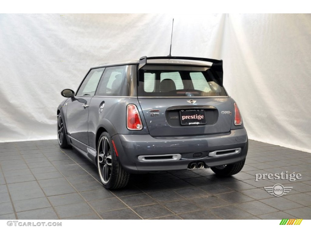 2006 Cooper John Copper Works GP - GP Thunder Blue Metallic / Grey/Panther Black photo #4