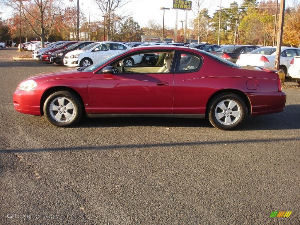 Sport Red Metallic 2006 Chevrolet Monte Carlo LT Exterior Photo #59190374