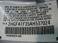 Alabaster Silver Metallic - Civic DX-VP Sedan Photo No. 23