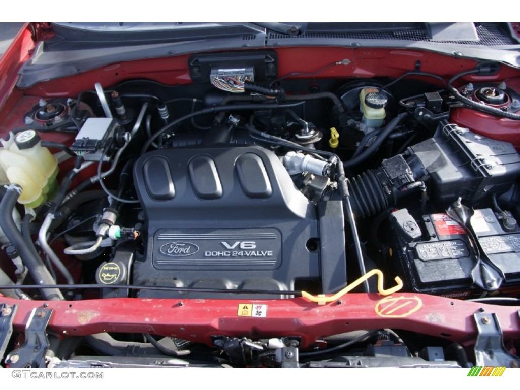 2002 Ford Escape Xls V6 4wd Engine Photos