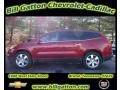 2012 Crystal Red Tintcoat Chevrolet Traverse LTZ AWD  photo #1