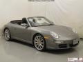 2008 Meteor Grey Metallic Porsche 911 Carrera S Cabriolet  photo #3