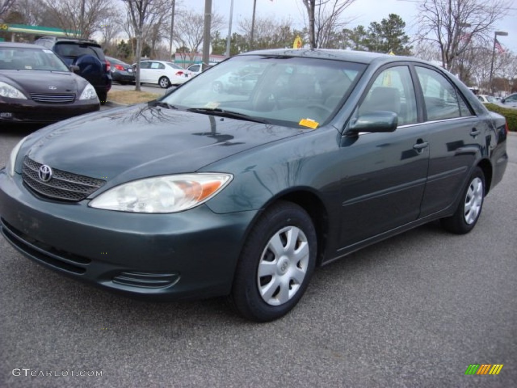 2003 Camry LE - Aspen Green Pearl / Taupe photo #6
