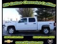 2011 Summit White Chevrolet Silverado 1500 LT Crew Cab 4x4  photo #1