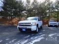 2011 Summit White Chevrolet Silverado 1500 LT Crew Cab 4x4  photo #2