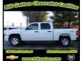 2011 Summit White Chevrolet Silverado 1500 LT Crew Cab 4x4  photo #1