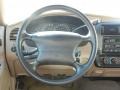 Medium Prairie Tan 2001 Ford Explorer XLS Steering Wheel