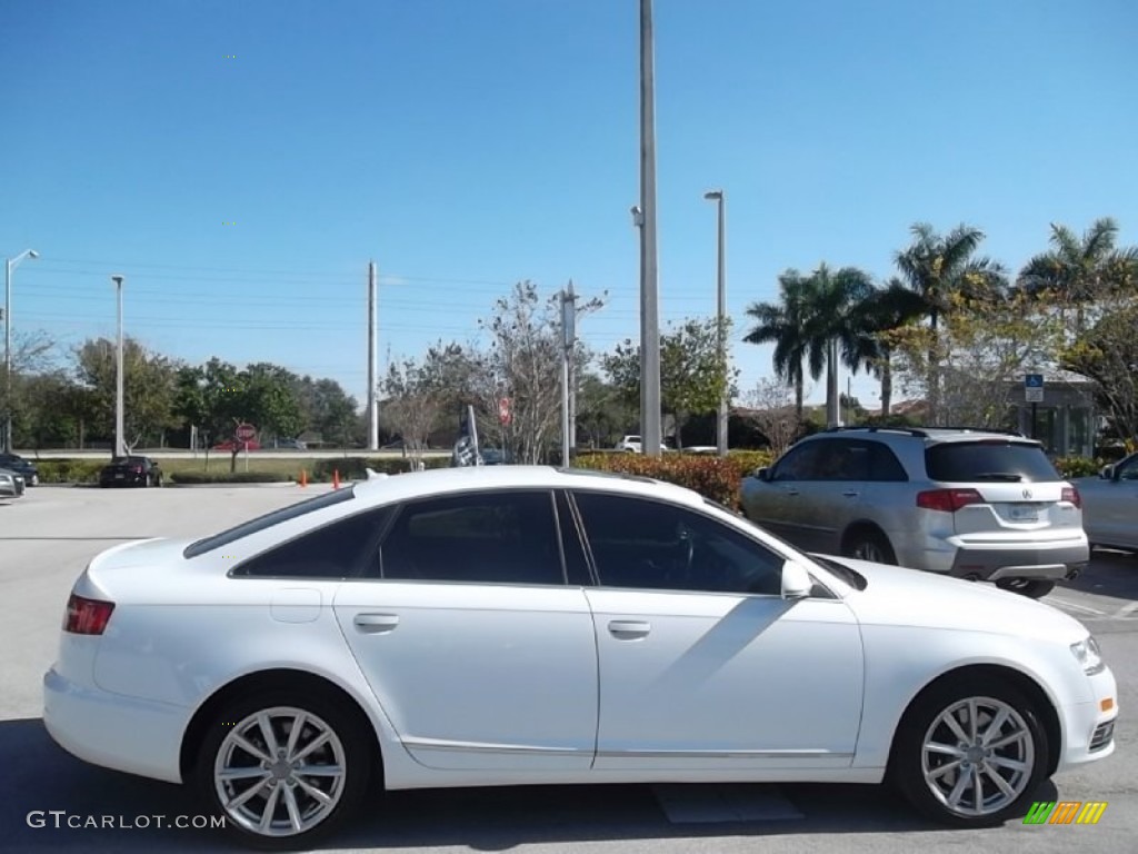 Ibis White 2009 Audi A6 3.0T quattro Sedan Exterior Photo #59194034