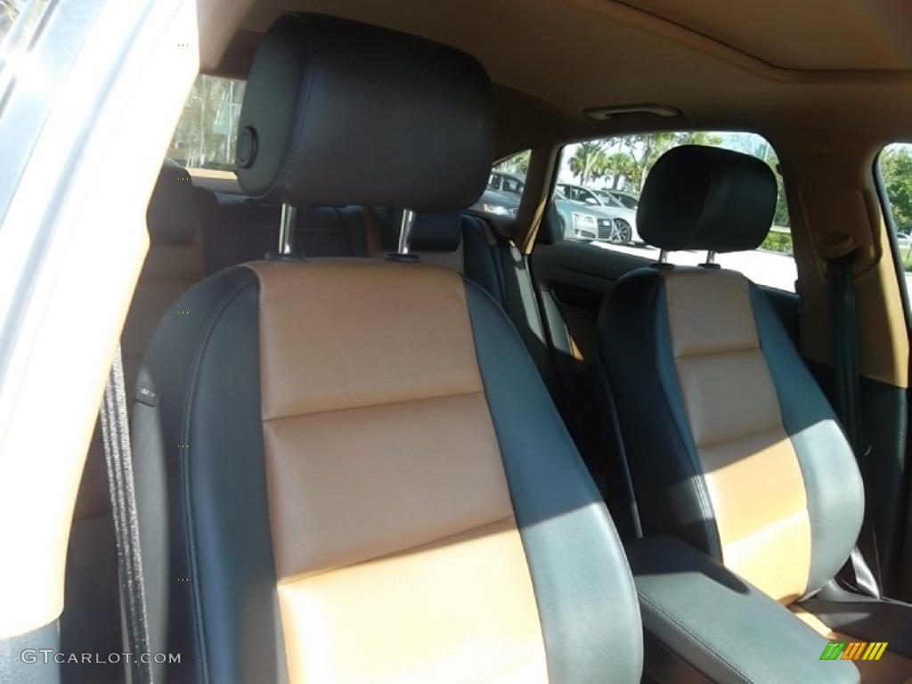 Amaretto/Black Interior 2009 Audi A6 3.0T quattro Sedan Photo #59194124