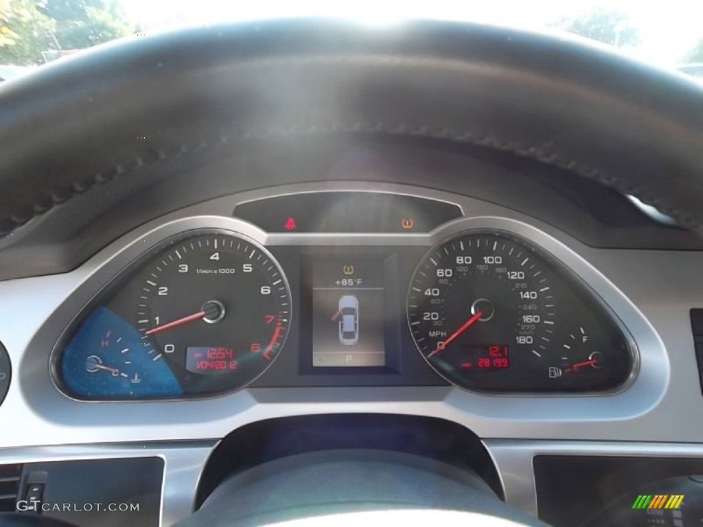 2009 Audi A6 3.0T quattro Sedan Gauges Photo #59194214