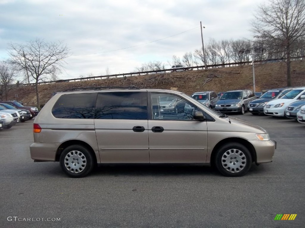 Mesa Beige Metallic 2002 Honda Odyssey LX Exterior Photo #59194445