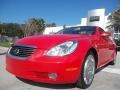 2003 Absolutely Red Lexus SC 430  photo #2