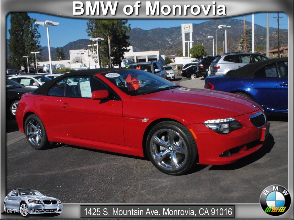 Bmw 6 series imola red #7
