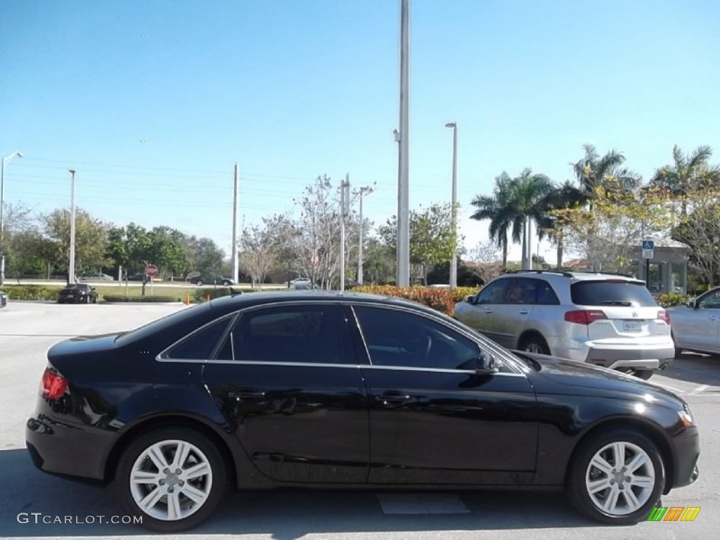 Brilliant Black 2012 Audi A4 2.0T quattro Sedan Exterior Photo #59195780
