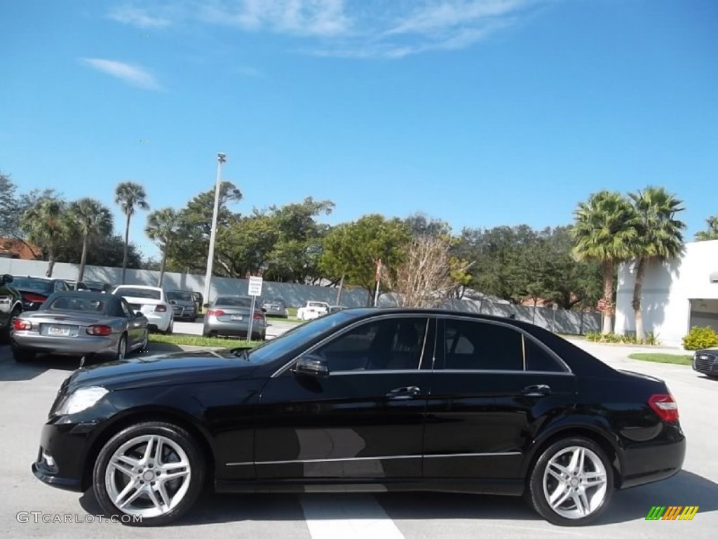 Black 2011 Mercedes-Benz E 550 Sedan Exterior Photo #59196338