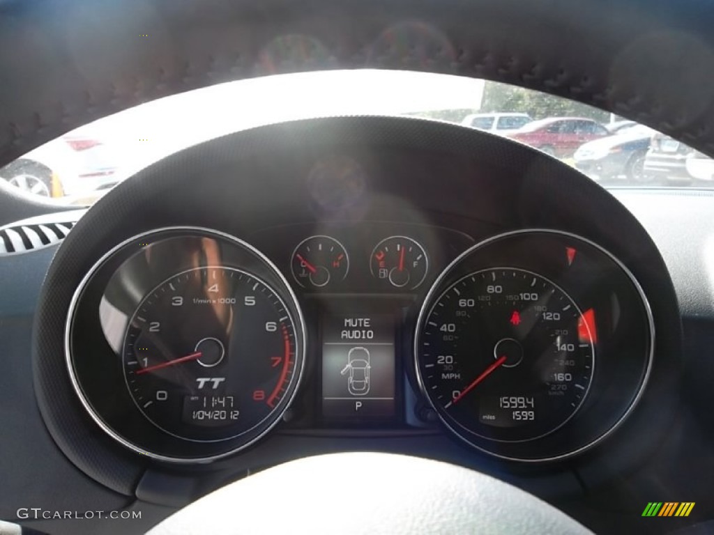 2012 Audi TT 2.0T quattro Coupe Gauges Photo #59197163