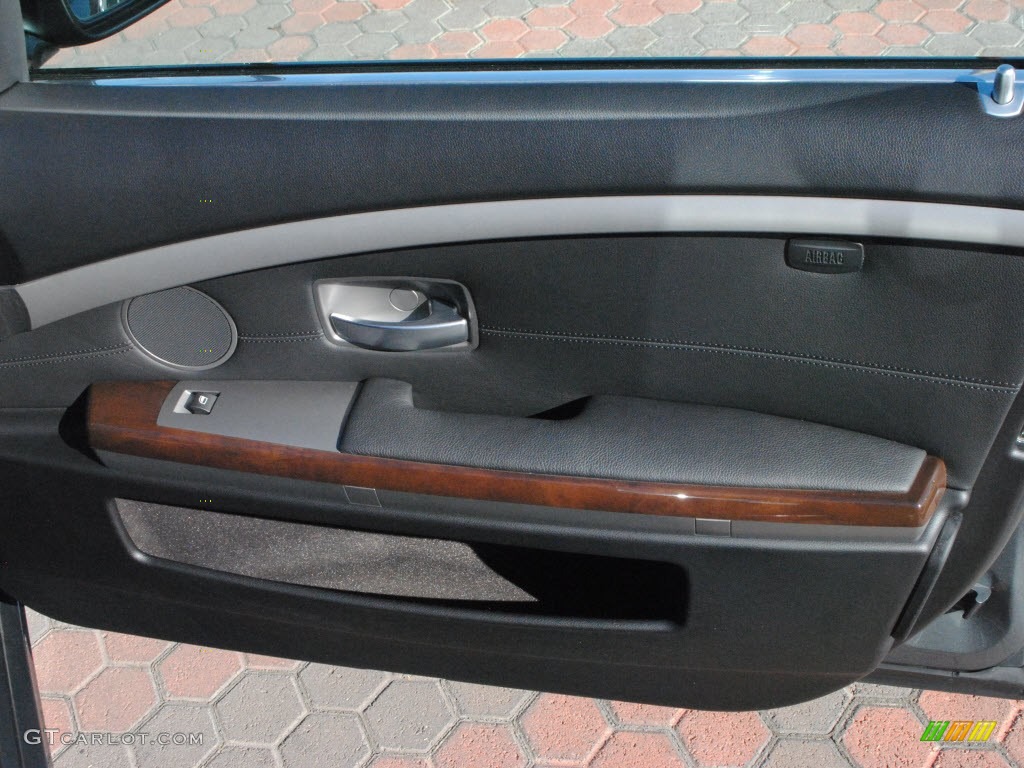 2008 7 Series 750i Sedan - Titanium Grey Metallic / Black photo #4