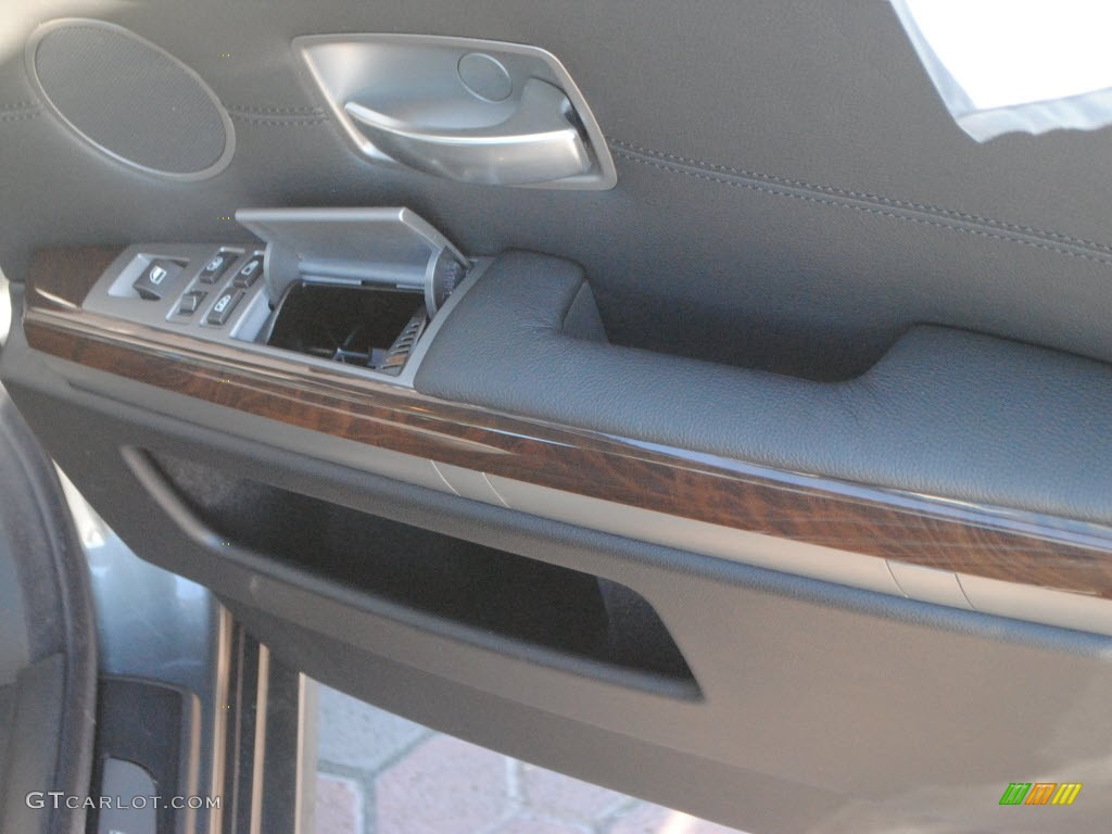 2008 7 Series 750i Sedan - Titanium Grey Metallic / Black photo #6
