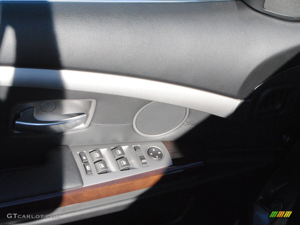 2008 7 Series 750i Sedan - Titanium Grey Metallic / Black photo #16