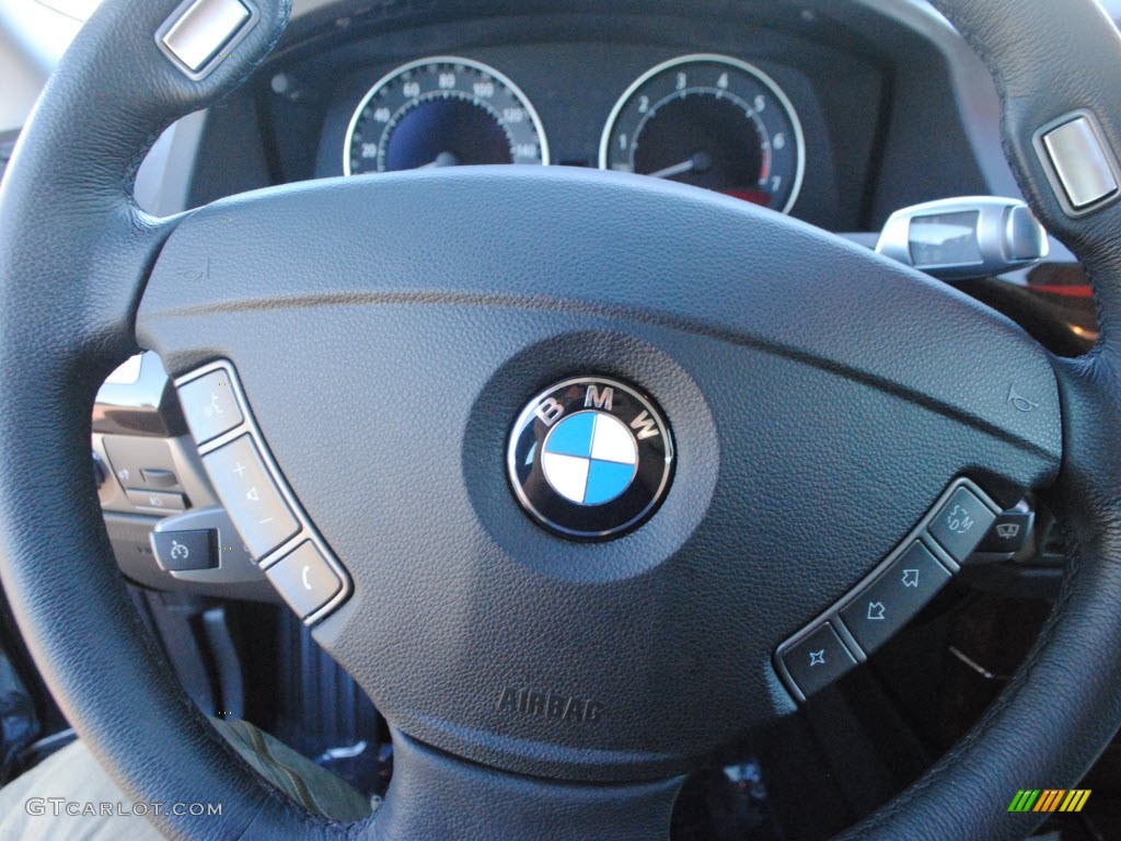 2008 7 Series 750i Sedan - Titanium Grey Metallic / Black photo #19
