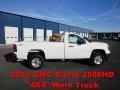 Summit White - Sierra 2500HD Regular Cab 4x4 Photo No. 1
