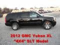 2012 Onyx Black GMC Yukon XL SLT 4x4  photo #1