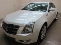 2009 White Diamond Tri-Coat Cadillac CTS 4 AWD Sedan  photo #4
