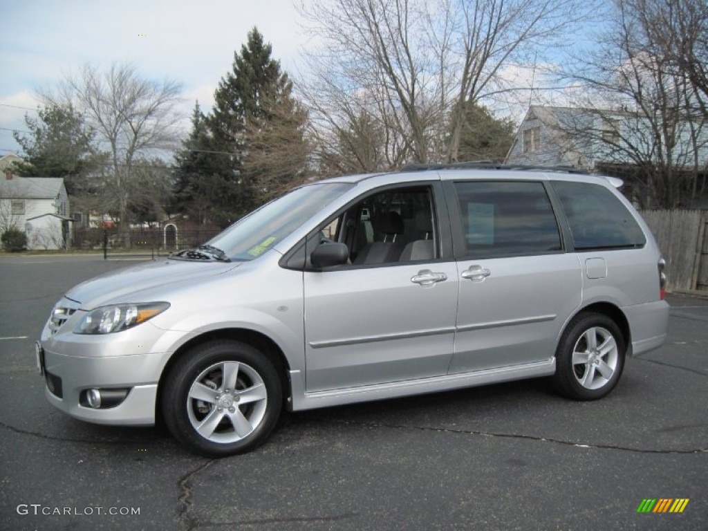 Sunlight Silver Metallic 2005 Mazda MPV LX Exterior Photo #59201090