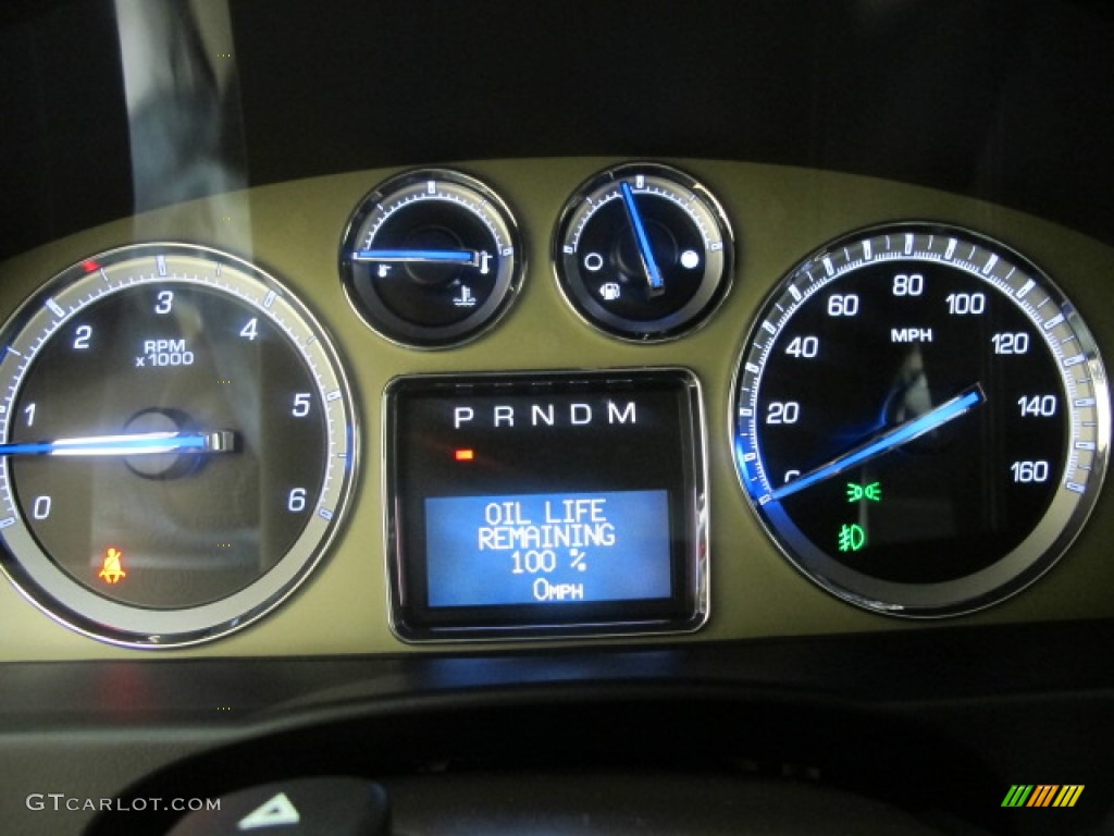 2010 Cadillac Escalade Platinum AWD Gauges Photo #59202341