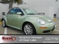 Gecko Green - New Beetle SE Convertible Photo No. 1